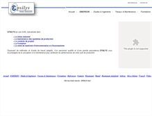 Tablet Screenshot of epsilys.net